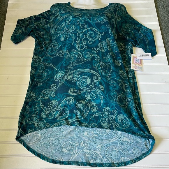 LulaRoe Paisley Printed Irma Tunic Top-0919-4 - Picture 10 of 11